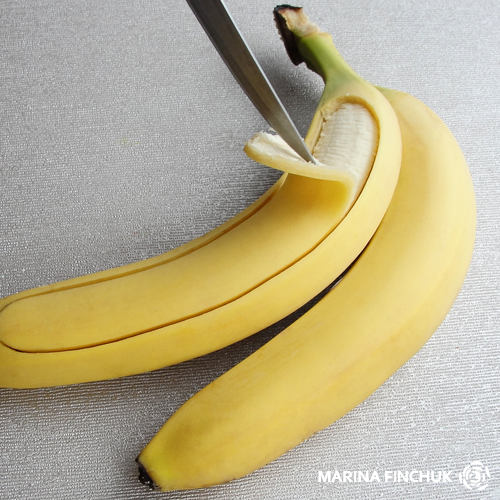 Приготовление бананов. Марина Финук